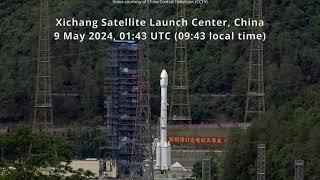 Long March-3B launches Smart SkyNet-1 01 AB