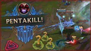 Best Pentakill Montage #29 - League of Legends 200 IQ One Shot 1v5 Outplays...  LoL