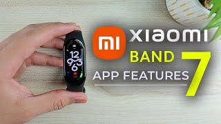 The XIAOMI BAND 7 - APP Features Walkthrough