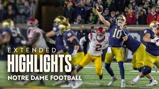 EXTENDED HIGHLIGHTS  Notre Dame Football vs Southern Cal 2023