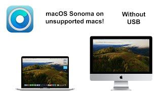 macOS Sonoma on UNSUPPORTED Macs without USB 2008-2017