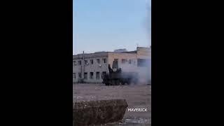 ЗРК Панцирь РФ обстрелял своих солдат SAM Pantsir RF fired at its soldiers