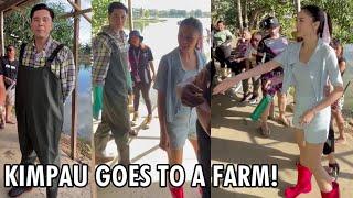 KimPau BUMISITA SA ISANG FARM SA PAMPANGA. Paulo NAKABUNTOT PALAGI kay Kim