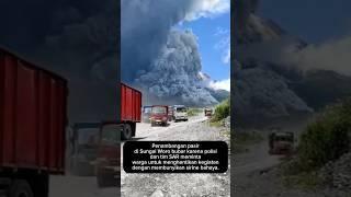 Erupsi Gunung Merapi #gunungmerapi #erupsigunung #shorts #viral