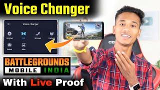 How to change voice bgmi in Android 2024  bgmi me voice change kaise kare  voice Changer App 