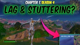 Get Rid of Lag and Stuttering in Fortnite Chapter 5 Season 4 Battle Royale