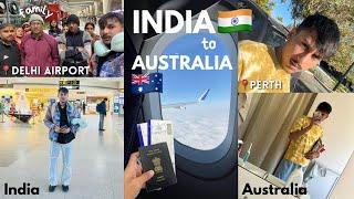 India  to Australia Vlog   February Intake 2024  Indian International Students  Perth WA