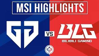 GEN vs BLG Highlights ALL GAMES  MSI 2024 GRAND FINAL  Gen.G vs Bilibili Gaming