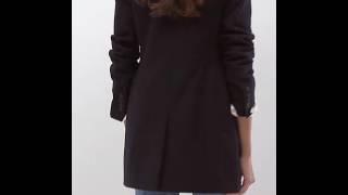 Jack Wills Chepmell Wool Overcoat