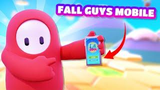 FALL GUYS MOBILE LEAKED  Title Screen Gameplay and More
