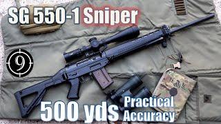 SG 550-1 Sniper to 500yds Practical Accuracy - Krieg 550 from Counterstrike