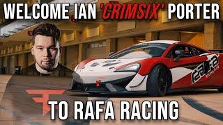 Welcoming Ian Crimsix Porter to RAFA Racing