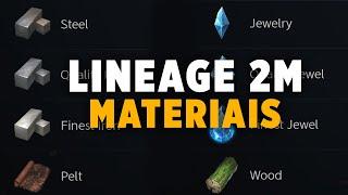 Lineage 2M - Como farmar Materiais Básicos para Craftar itens