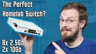 The Perfect Compact Homelab Switch? - Mikrotik CRS310-8G+2S+IN