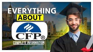 CFP or Certified Financial Planner Certification Full Course Details 2024 