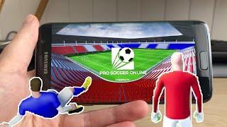 Pro Soccer Online on Android – Mobile Gameplay Test