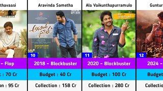 Director Trivikram Srinivas Hits and Flops Budget and Collection Movies List  Guntur Kaaram