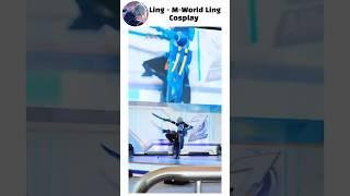 M - World Ling Skin Cosplay #mobilelegends #mlbb