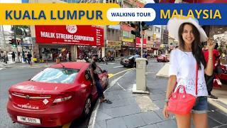 KUALA LUMPUR MALAYSIA 2024  Walking Tour  Malaysia Travel Vlog Adventure