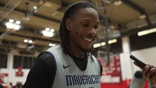 Melvin Ajinca Interview Before Dallas Mavericks Summer League Debut