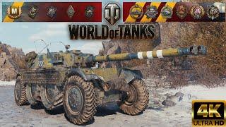 Panhard EBR 105 - Ghost Town map - 8 Kills - 49K Damage Kolobanov World of Tanks