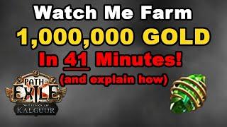 POE 3.25 Best Gold Farm - Over 1 Million Per Hour