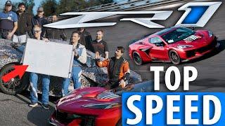 BREAKING NEW CORVETTE ZR1 230+ MPH TOP SPEED RECORD RUN... FASTEST AMERICAN CAR?