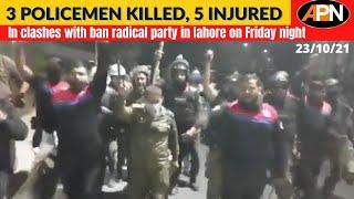 Watch TLP Stages Violent Protest For Its Chief Release In Pakistan - Lahore Protest