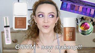 Trying some NEW makeup launches
