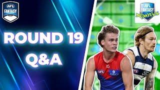 Round 19 Q&A  AFL Fantasy 2024