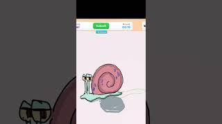 ROBLOX SPEED DRAWING A SNAIL  #roblox