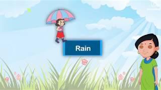 Rain  English Poem for Kids  Grade 1  Periwinkle