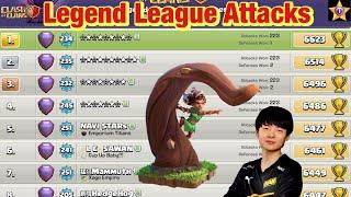 Legend League Attacks August Season Day6 Root Riders Strategy