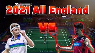 4K50FPS - MS - Lee Zii Jia vs Viktor Axelsen - 2021 All England Open Final - Highlights