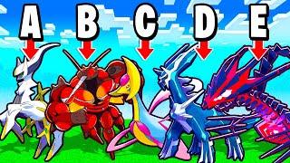 Catch the LEGENDARY Pokémon Alphabet in Pixelmon Minecraft