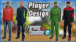 FS22 - CHARACTER CUSTOMIZATION  FARMING SIMULATOR 22