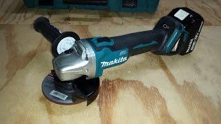 Makita Cordless Brushless Angle Grinder Review