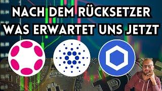 ADA Link & DOT Ist die Korrektur beendet?  Informationen für Anleger Investoren und Anfänger