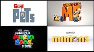 All illumination trailer logos 2010-2023