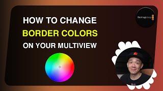 How to change your Multiview Border Color on your Atem Mini Update 9.5
