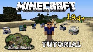 JurassiCraft 2.0 - How To Make A Dinosaur Minecraft 1.9.4+ Tutorial