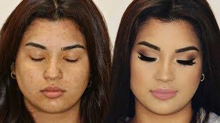 Si yo puedo maquillarme asi TU TAMBIEN PUEDES  tutorial de maquillaje sencillo facil paso a paso