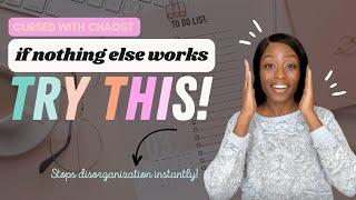 How to BECOME organized & STAY organized FOREVER  ADHD  Depressed  Victoria Alexander