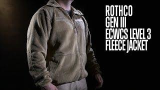 Generation III Level 3 ECWCS Fleece Jacket - Rothco Product Breakdown