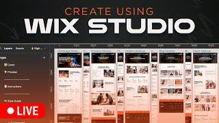 Modern Construction Web Design in Wix Studio