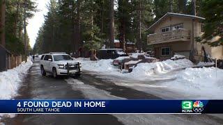 4 found dead inside South Lake Tahoe home  What police think caused the deaths