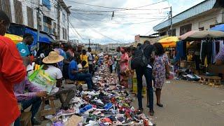 Central Market of Libreville - The busiest in GABON