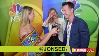 #BUZZAXS  Jon Seda and New Regular  Tracy Spiridakos Talk Season 5