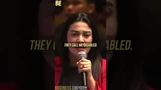 I Believe in Power of Words - Muniba Mazari Motivation