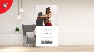 TABATA с Анастасией Филипьевой  2 июля 2024  Онлайн-тренировки World Class